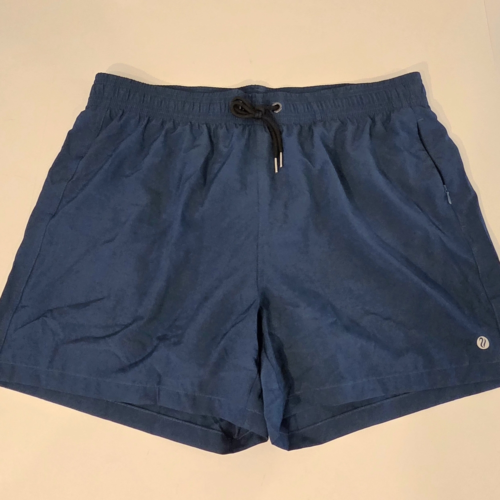 Men's BRISIRA NEW Blue Swim Trucks Size XL Quick Dry